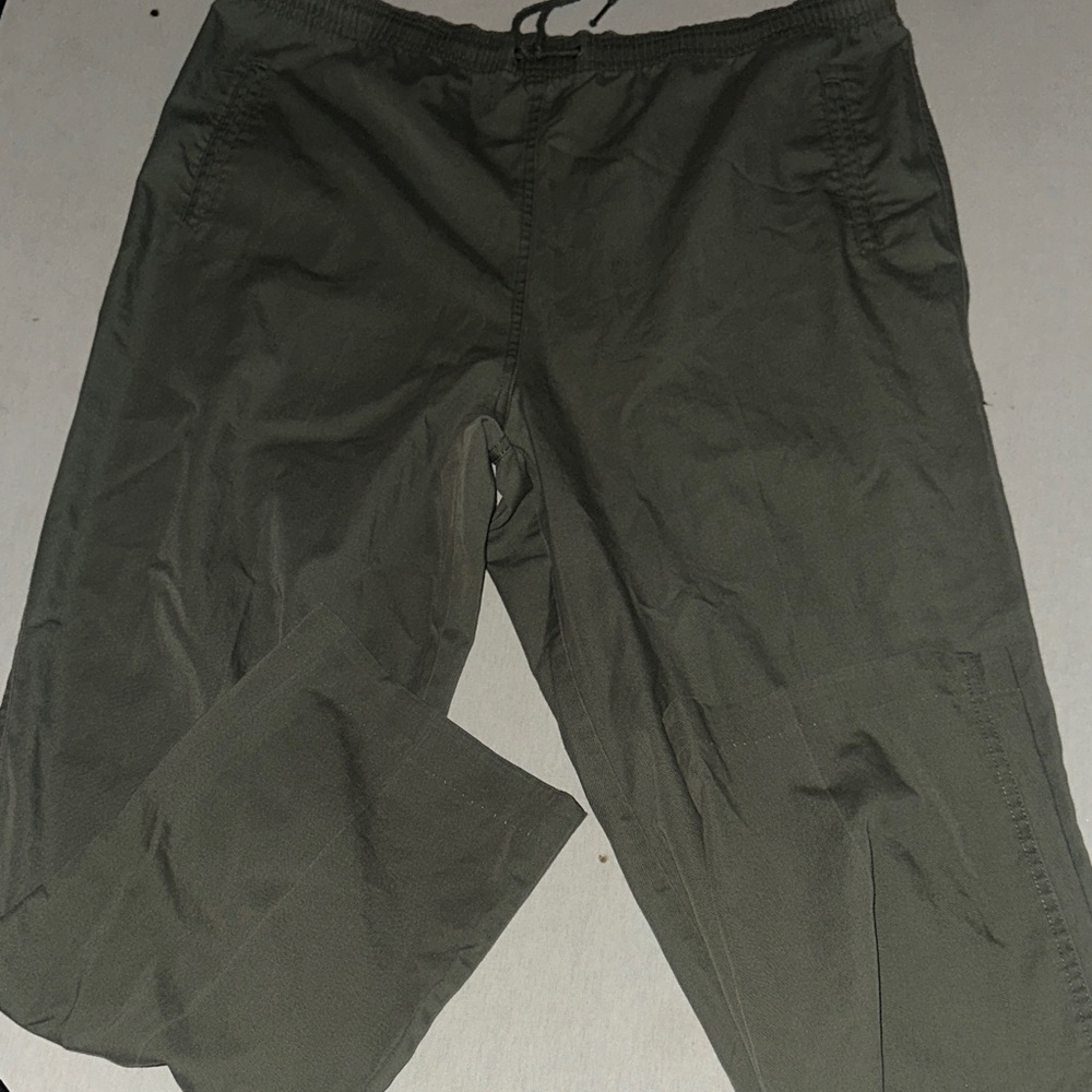 Womens Size Large Hastings & Smith Dark Green Cargo Pants